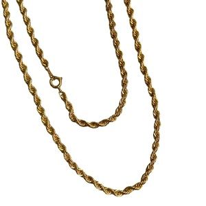 Vintage Gold Chain Necklace